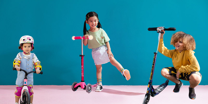 Patinetes y bicicletas